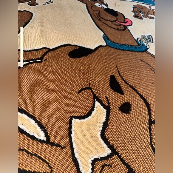 Vintage 1999 The Northwest Company x Cartoon Network Scooby Doo Throw Blanket! - Picture 8 of 9